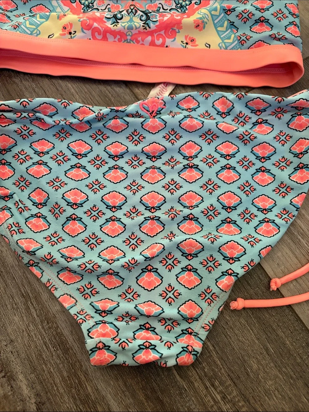 Justice swim 3 piece set size 12